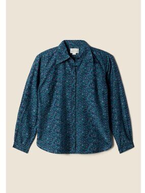 Trovata Jacquelin Shirt in Blue Ridge Ditsy